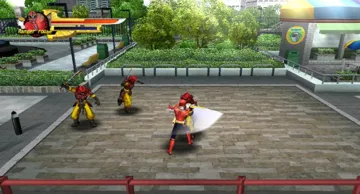 Power Rangers Samurai screen shot game playing